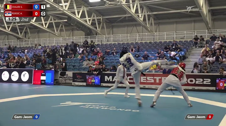 324 QF W-67kg  CHAARI Sarah BEL vs  PERISIC Aleksa...