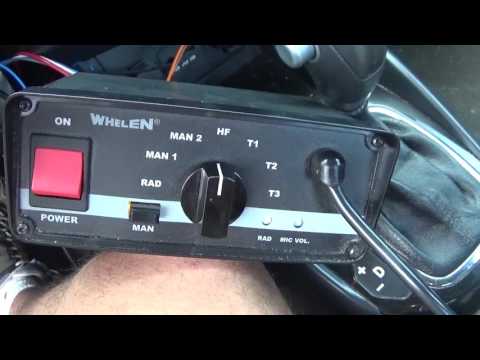 Whelen 295sl100 Siren Demo Part1