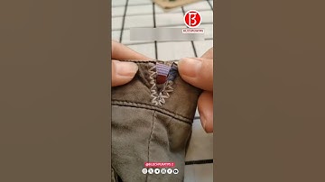 Tips for resizing pants waist Change the waistband from small to large Part