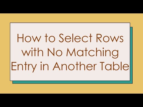 How to Select