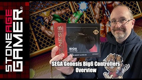 SEGA Genesis Big6 Controllers Overview