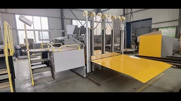 Automatic corrugated cardboard pre-feeder machine
