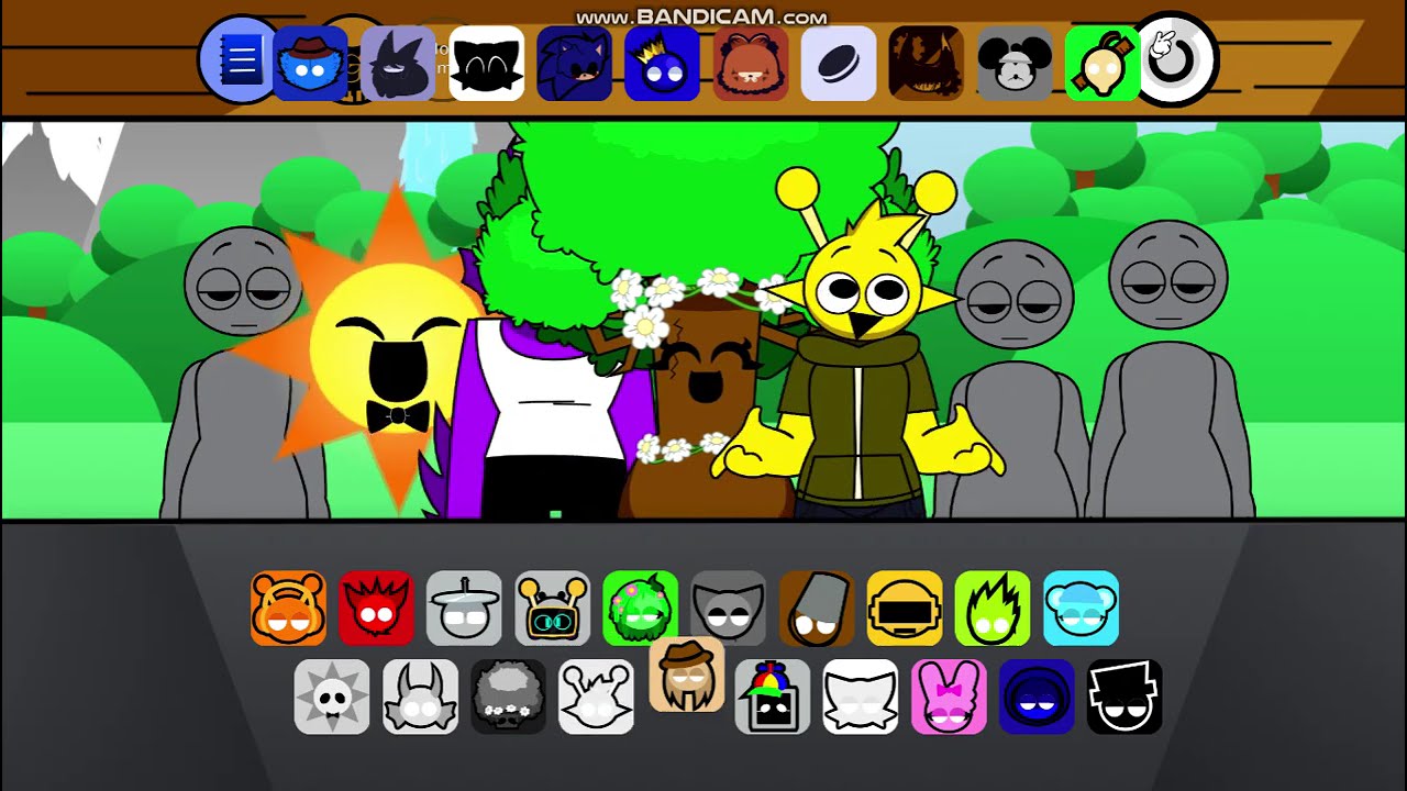 Jugando Sprunki retake new human