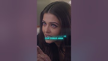 Mohabbat Sad Dialogue 💔😭🎵| Ae Dil Hai Mushkil- Zakhmi Aashique Edits #sadstatus #lovestatus