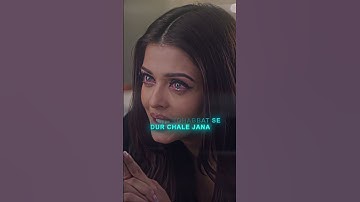 Mohabbat Sad Dialogue 💔😭🎵| Ae Dil Hai Mushkil- Zakhmi Aashique Edits #sadstatus #lovestatus