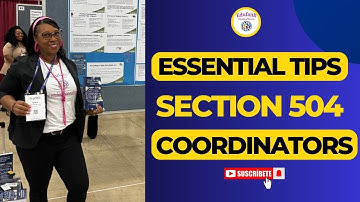 Essential Tips for Section 504 Coordinators