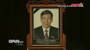 Cử hành trọng thể Lễ viếng Nguyên Tổng Bí thư Lê Khả Phiêu
