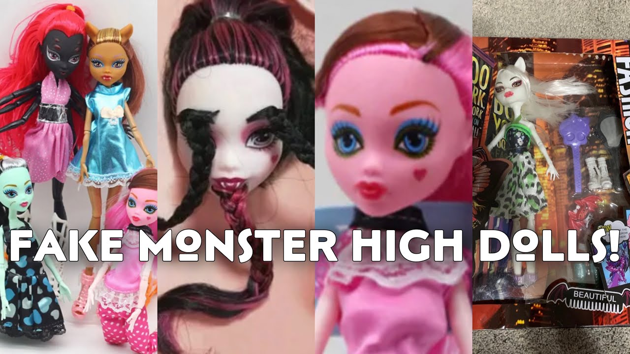 The Bizarre World of Fake Bootleg Monster High Dolls! | a quick dive ...