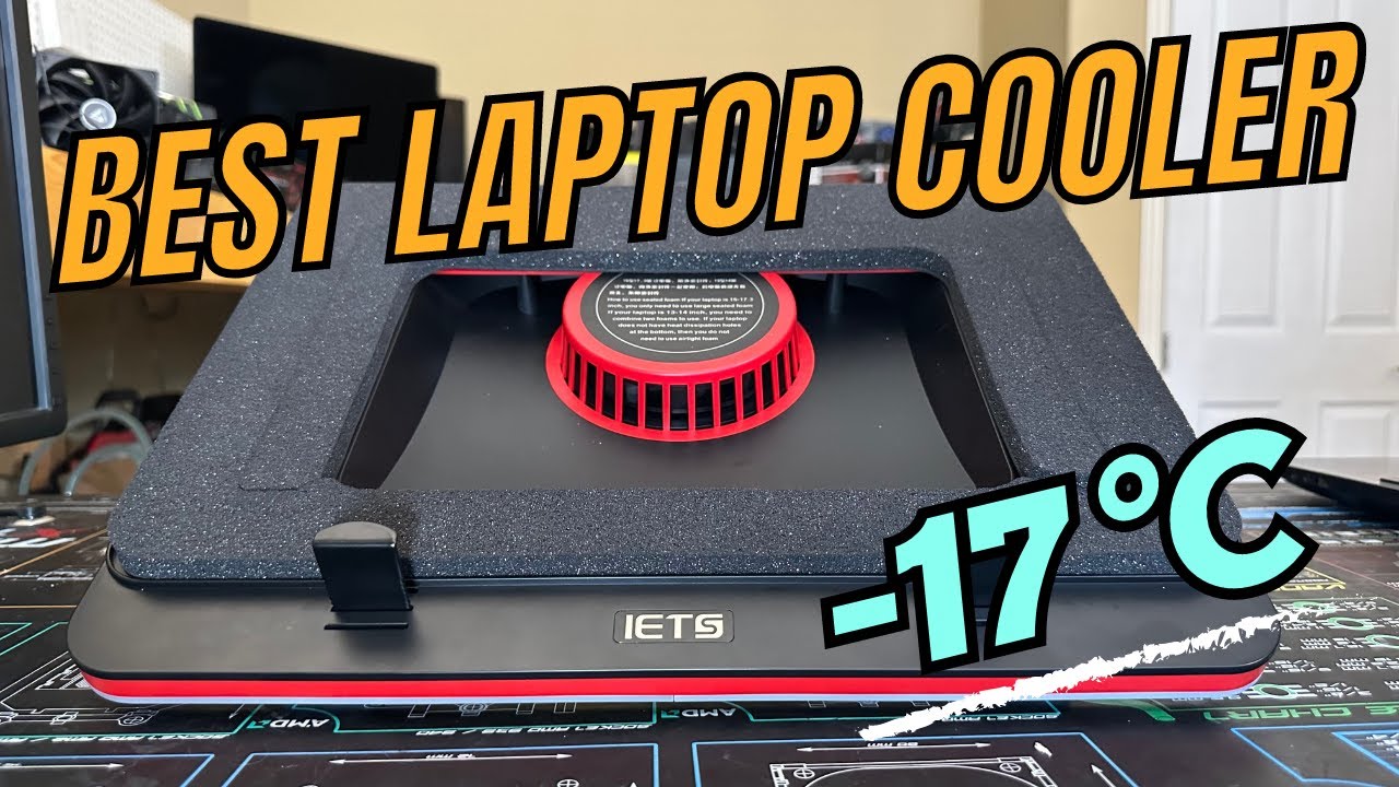 IETS GT600 Cooling Pad Unboxing and Gaming Test... The Best Cooling Pad I have ever had