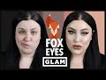 FOX EYES GLAM MAKEUP