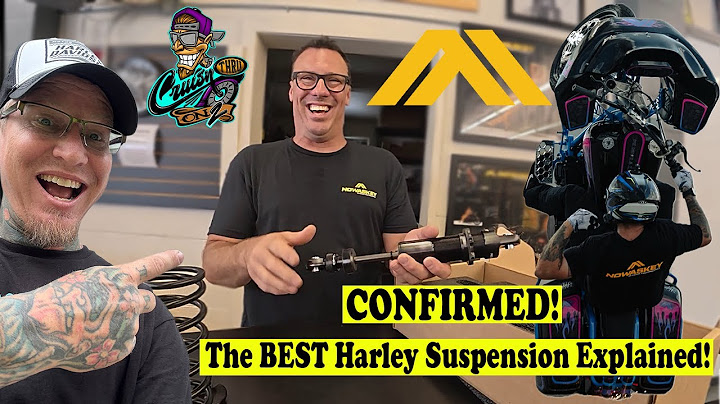 **CONFIRMED** BEST Harley Suspension on the market & this is WHY!