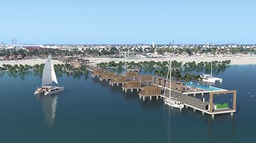 American Render Miami 3D Animations: The Abu Dhabi Island Beach.