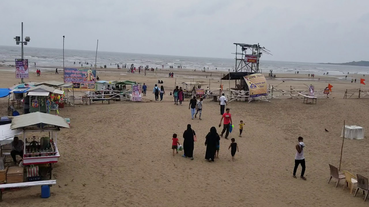 Ganpati visarjan prepration in Aksa beach malad 2018.