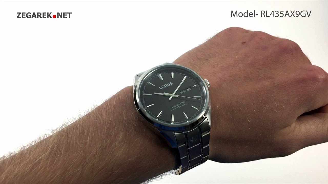 Lorus Klasyczne RL435AX9G - Zegarek.net