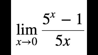 Calc I: an example of L'Hopital's rule example 6/20