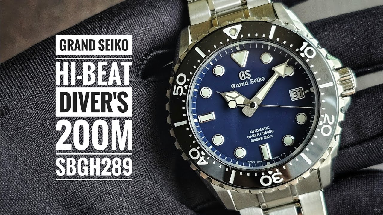 Grand Seiko Sport Collection Hi-Beat Diver's 200m SBGH289
