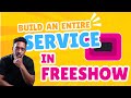 Build an Entire Service Presentation in FreeShow #propresenter #FreeeShow #easyworship