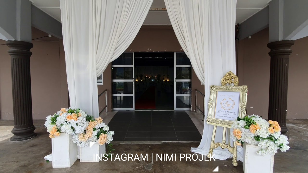 Behind the scene pelamin  by NIMI PROJEK di DEWAN  RAPAY 