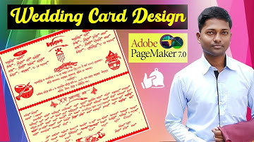 How to Wedding Card Design in Pagemaker Tutorial | शादी कार्ड डिजाइन | Marriage Invitation Card