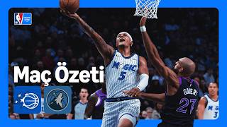 Orlando Magic - Minnesota Timberwolves Maç Özeti Nba Prime Video Türkiye