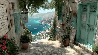 Golden Hour Escape & Mediterranean Music | 1 Hour of Charming Coastal Views Profile