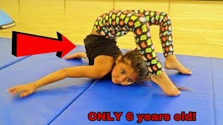 6 YEAR OLD AVA TEACHES NEW INSANE FLEXIBLE GYMNASTIC MOVES!! (PART 3!) 6 YEAR OLD AVA TEACHES NEW INSANE FLEXIBLE GYMNASTIC MOVES!! (PART 3!)