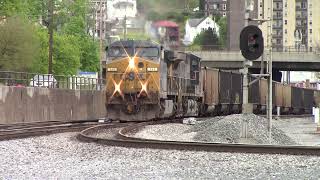 CSX Empty Hoppers Start onto The Mountain Sub!