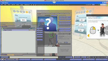 Logging into Second Life Welcome Island with Imprudence Viewer