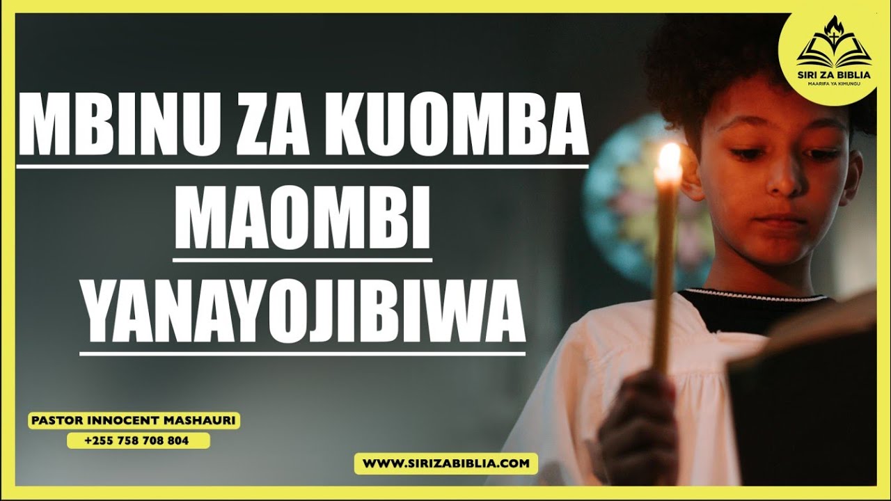 MAOMBI YANAYOJIBIWA HARAKA ZAIDI // ANZA KUOMBA HIVI LEO 5