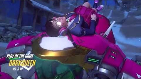 Overwatch - Capture the Flag Blitz - D.Va (Play of the Game)