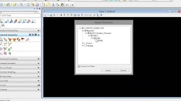 Civil Geometry Import and Export