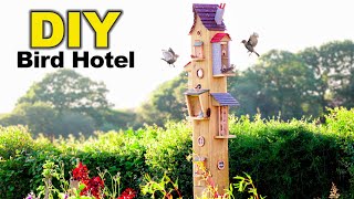 DIY Bird Hotel For Your Garden