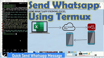 Send Whatsapp Messages using Termux on Android (Tasker-MdtestV5)