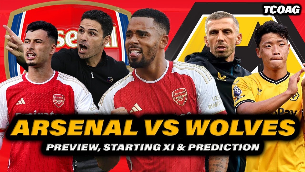 Arsenal vs Wolves: Premier League leaders look to build on emphatic win in  midweek - stream, TV, team news