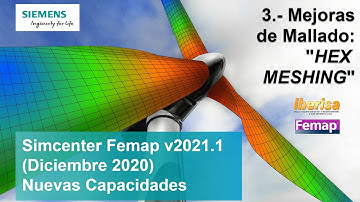 FEMAP V2021.1: HEX MESHING