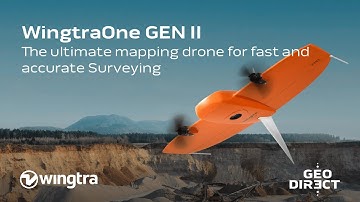 WingtraOne GEN II - The Ultimate Mapping Drone for Fast and Accurate Surveying