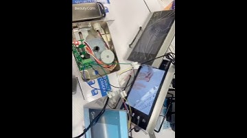 Villa small high-rise 3 door door phone connected screen electric lock video