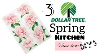 Grab these Dollar Tree floral decals for...