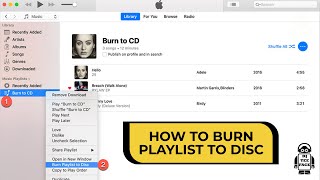 How To Burn Playlist To Disc ** How To Burn a CD with iTunes for Car Stereo