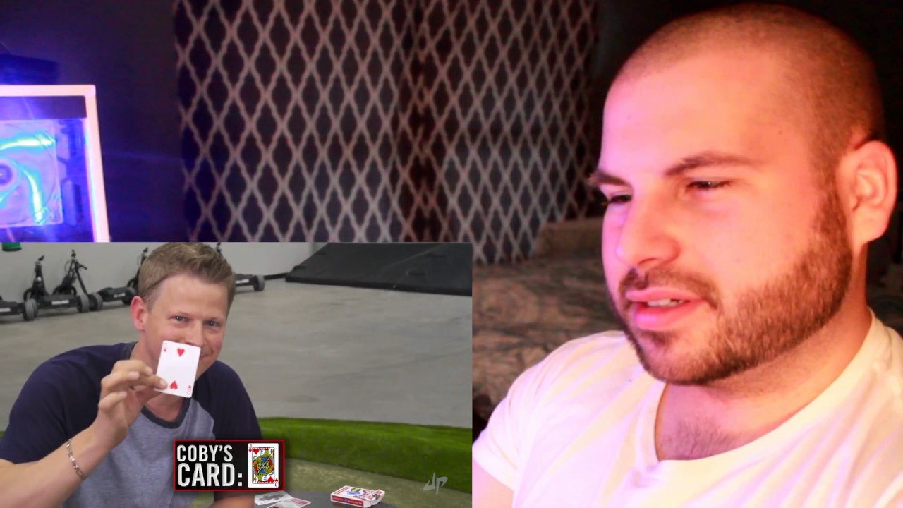 Card Throwing Trick Shots Dude Perfect/ Reaction YouTube