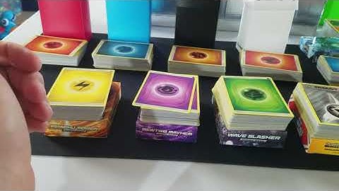 ASMR Gum chewing and sorting Pokemon cards, no talking