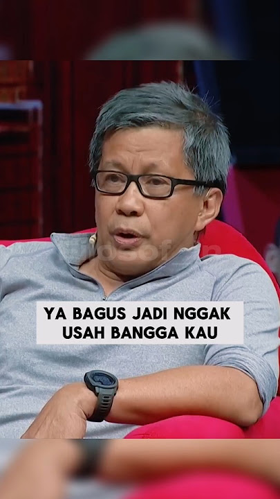 ROCKY GERUNG BUNGKAM MULUT RUHUT‼️'SOPAN SANTUN ITU BAHASA TUBUH!!' FILSUF NIH BOSS🔥