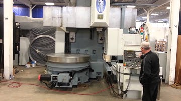 63" YOU-JI CNC VERTICAL BORING MILL WITH LIVE MILLING