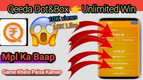 🔥🔥🔥Qeeda Game Trick💯//Without Mod App 🤑✅!! Dot&box(3×3) Hacked!!Unlimited Win|Unlimited Hacked|