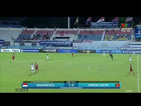Indonesia Luar biasa, Hasil pertandingan Timnas Indonesia U23 vs Timor Leste, Piala AFF U23 2023