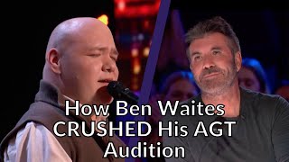 Ben Waites moves Simon Cowell AGT 2022 + Voice Training with Brett Manning | Singing Success