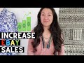 How to INCREASE YOUR EBAY SALES in 2020 (12 tips to make MORE MONEY!)