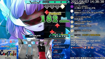 [DDR A20+] コムテックプラザ生放送 休みなので人が来るまでリハビリ 2021/6/7