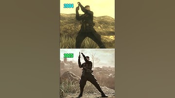 These 2 Hilarious Reload Animations Are 21 Years Apart #metalgearsolid #mgs3 #mgs3remake