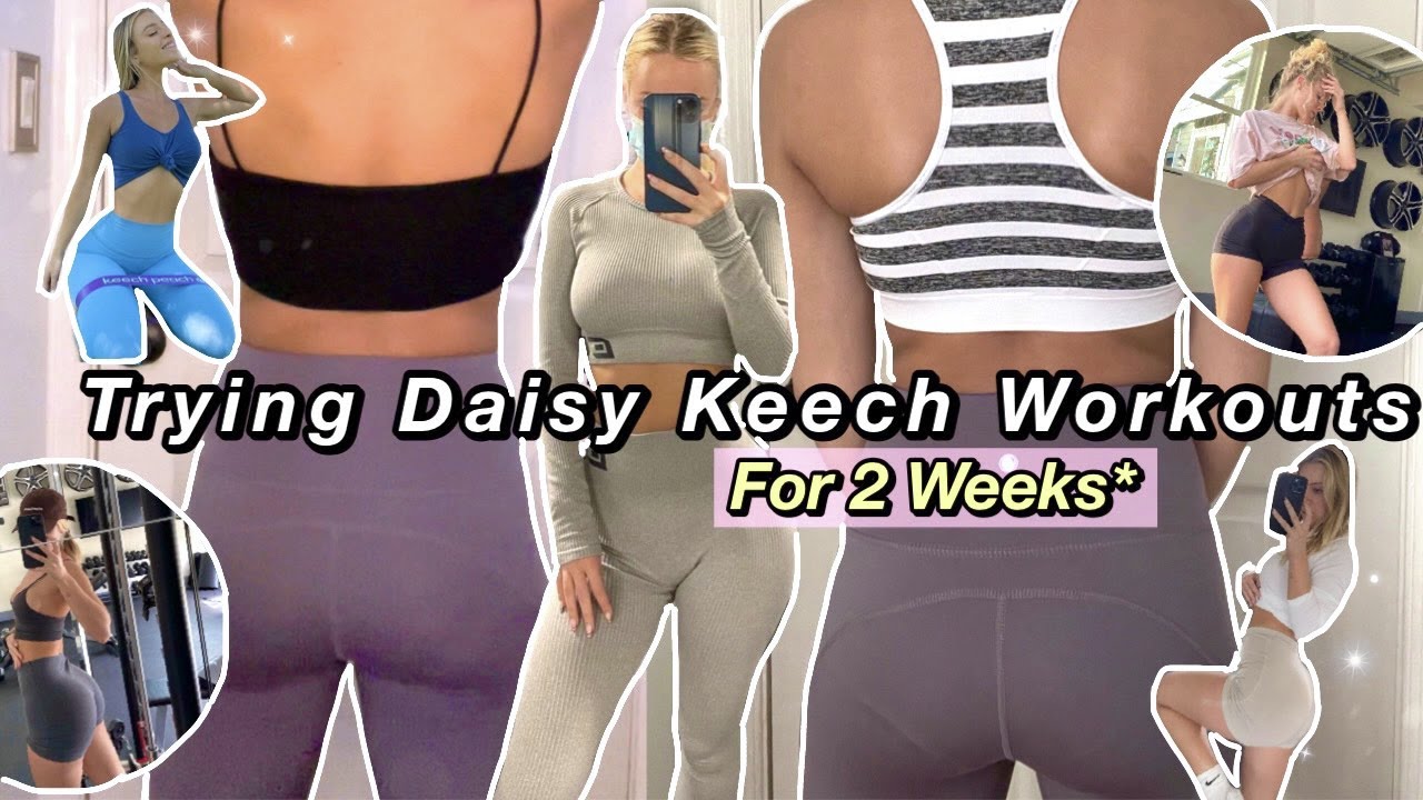 I Tried Daisy Keech Workouts For 2 Weeks Before & After *real results I Tried Daisy Keech Workouts For 2 Weeks Before & After *real results